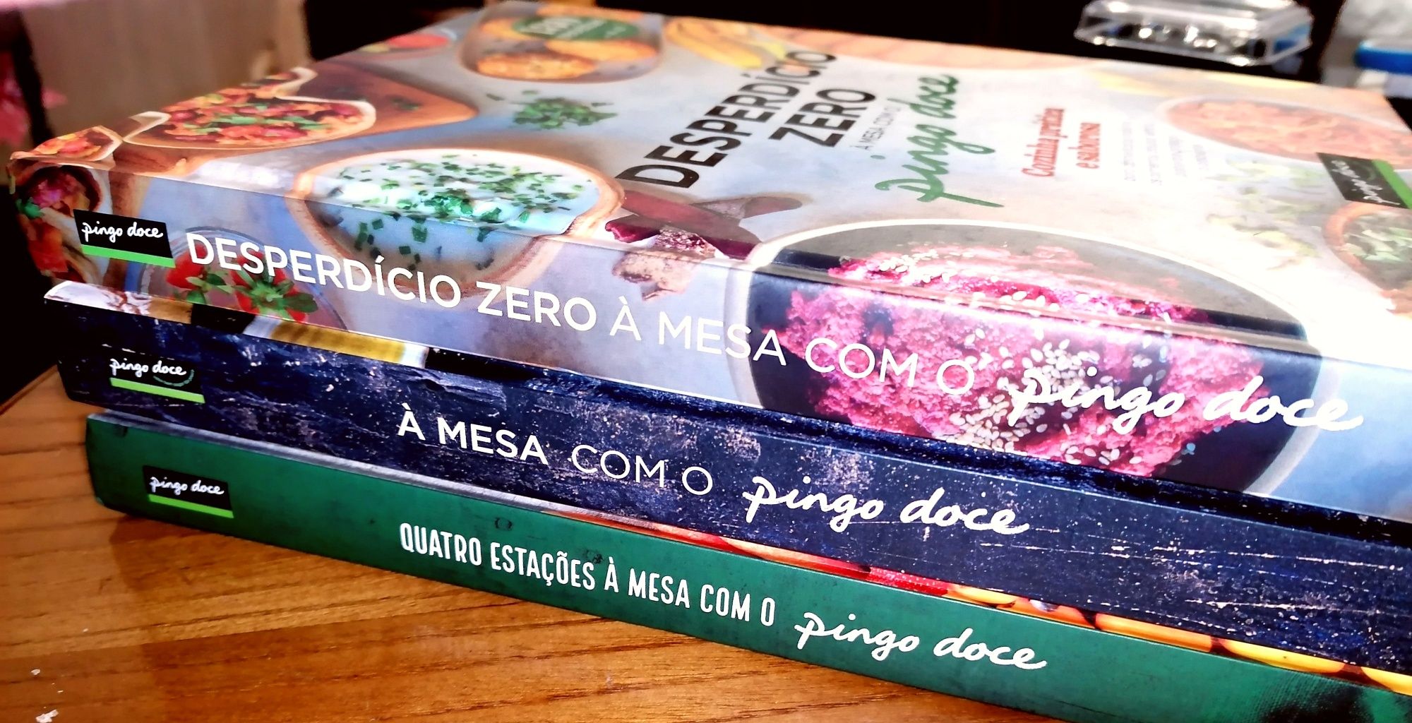 Livros de receitas "Pingo Doce" (Novos)