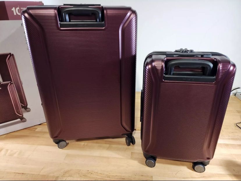 Чемодан Валіза Samsonite Element Red 100%Plicarbonate