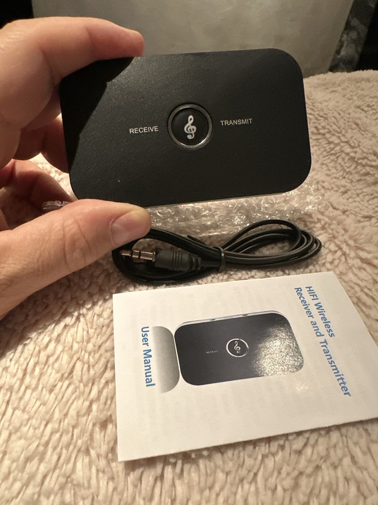 Nadajnik i odbiornik bluetooth w jednym.