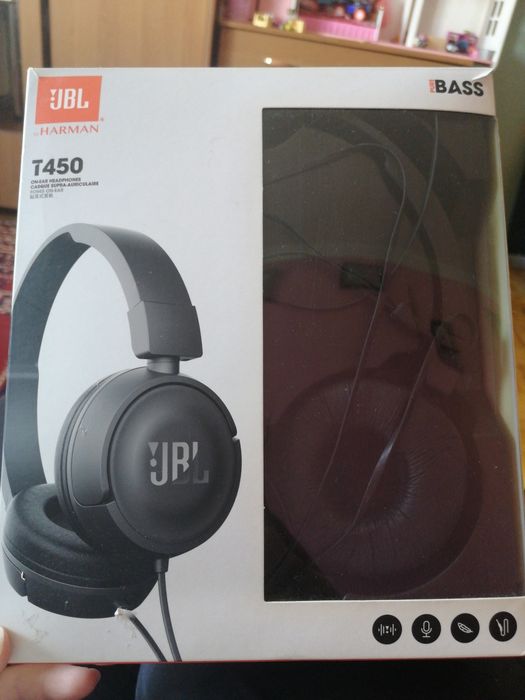 Навушники проводні JBL T450