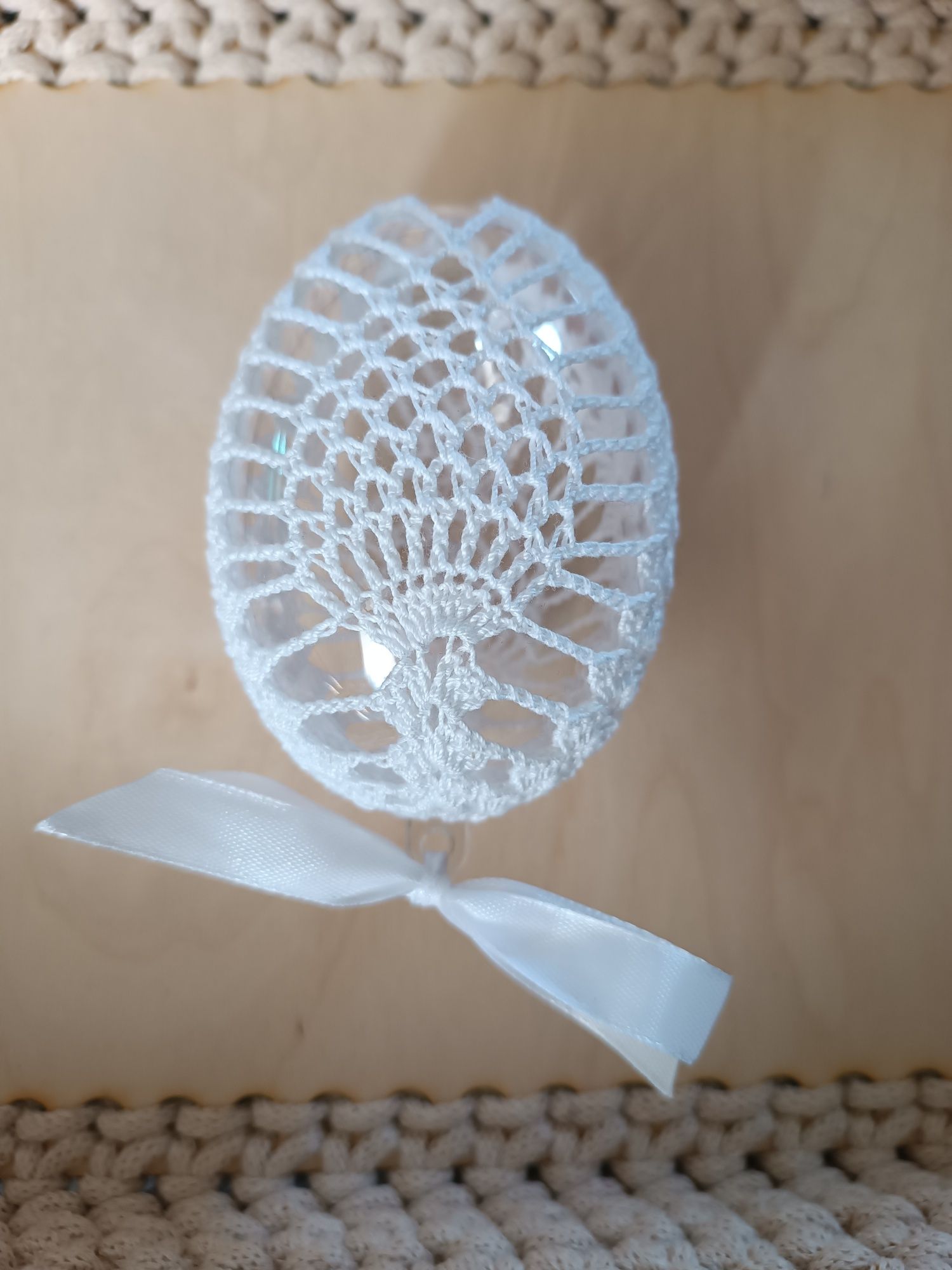 Pisanki wielkanocne na wypełnieniu akrylowym 10cm