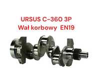 URSUS C-360 3P Perkins Wał korbowy Poprawiony EN19 Nie pęka Nowy FV
