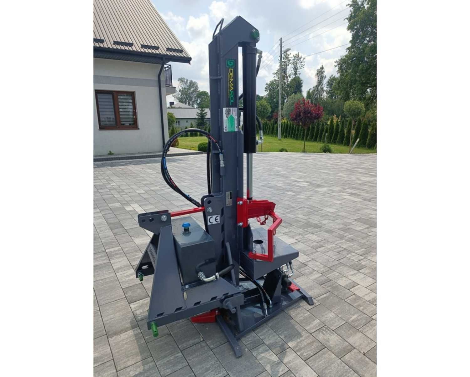 Łuparka Hydrauliczna na Wałek WOM do Ciągnika 20 Ton z Własną Pompą