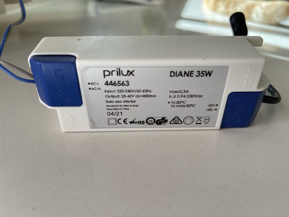 2 Lampadas - DIANE TECH SWITCH 30X120 35W