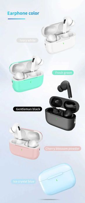 Беспроводные наушники TWS Airpod 3 с боксом для зарядки Black (au204)