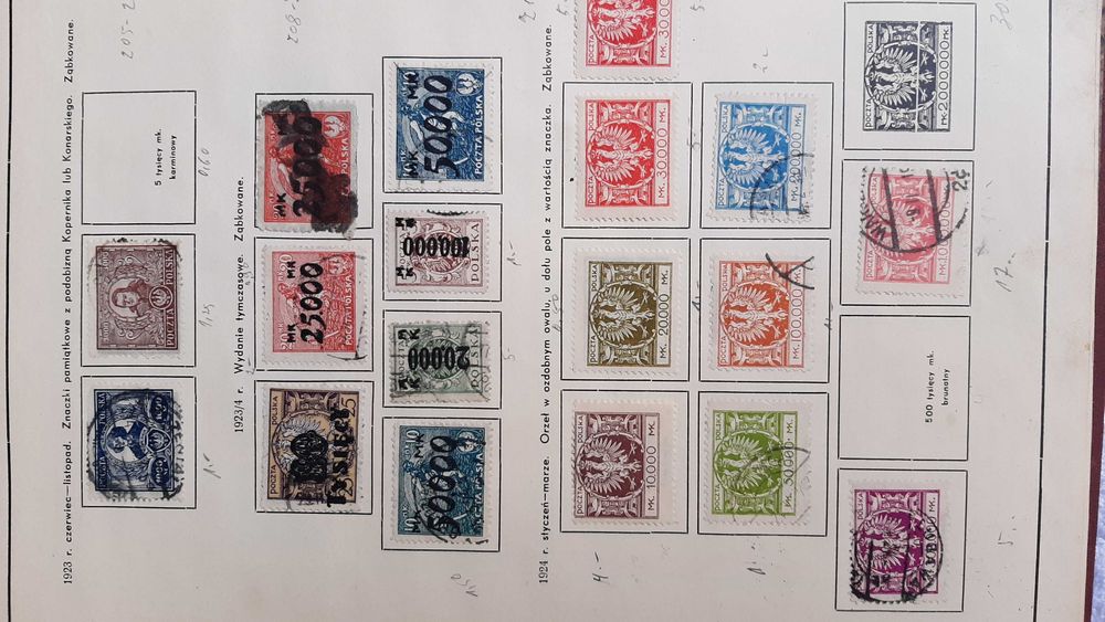 Znaczki pocztowe, album Witkowskiego