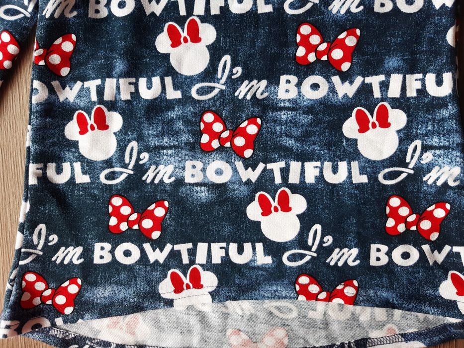 Nowa bluzka tunika rękaw 3/4 116