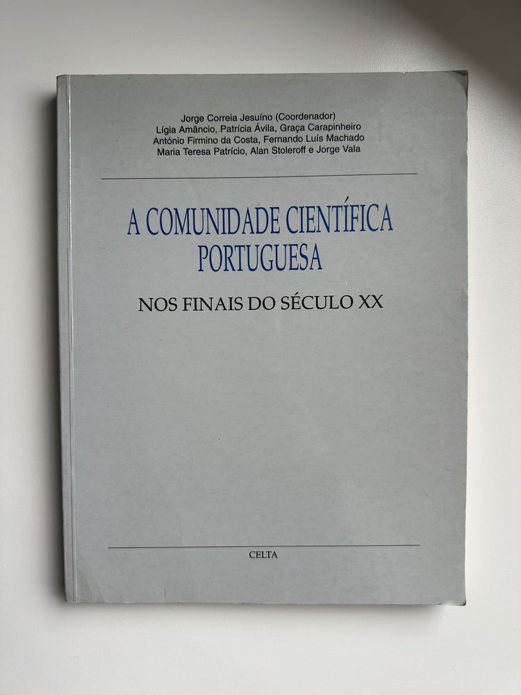 Livro A Comunidade Científica Portuguesa