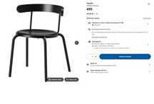 Krzesła używane ikea YNGVAR