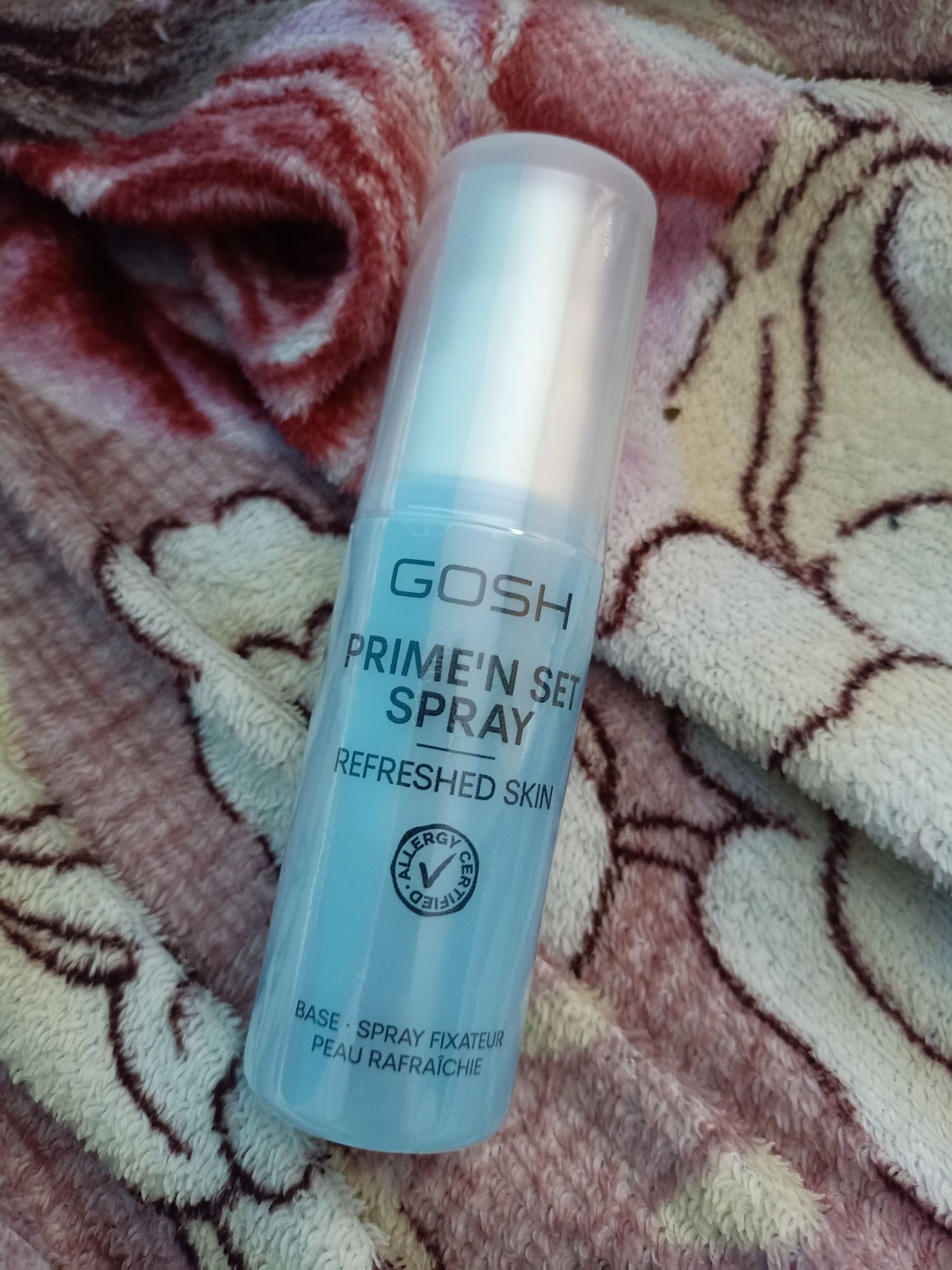 GOSH primer set spray baza i utrwalacz w spreyu 50ml