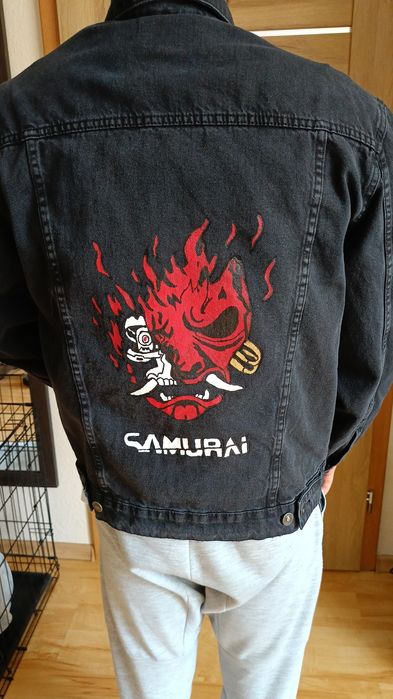 Kurtka jeansowa w stylu Cyberpunk - Custom