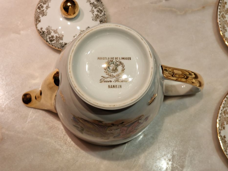 Serviço de café Porcelana de Limoges