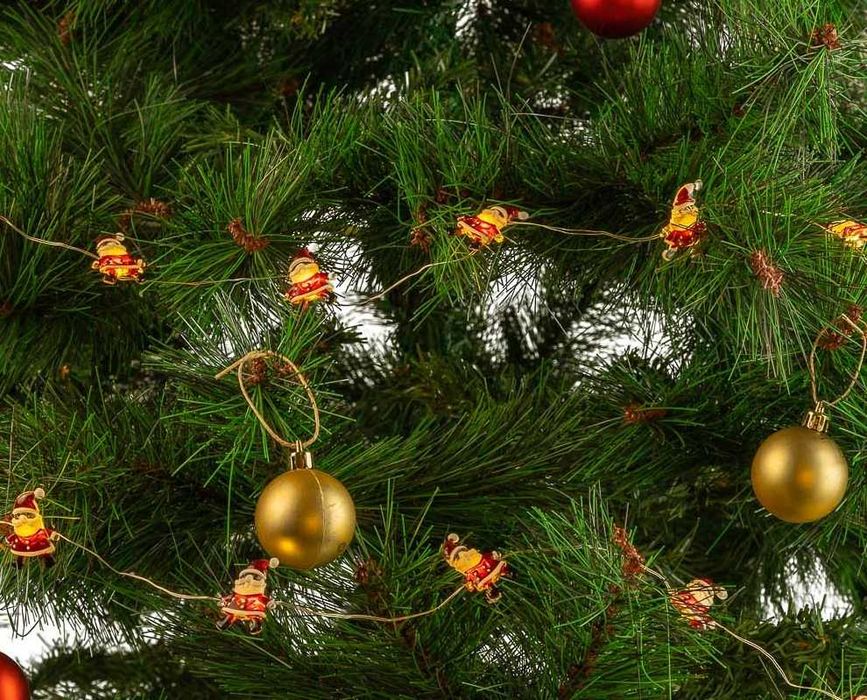 Guirlanda Pai Natal LED para interior 4,5m (NATAL)