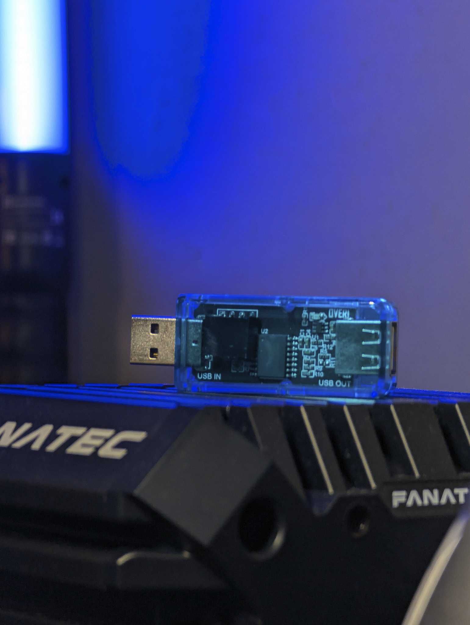 Izolator USB isolator, izolacja cyfrowa USB 2.0 Simjack Fanatec