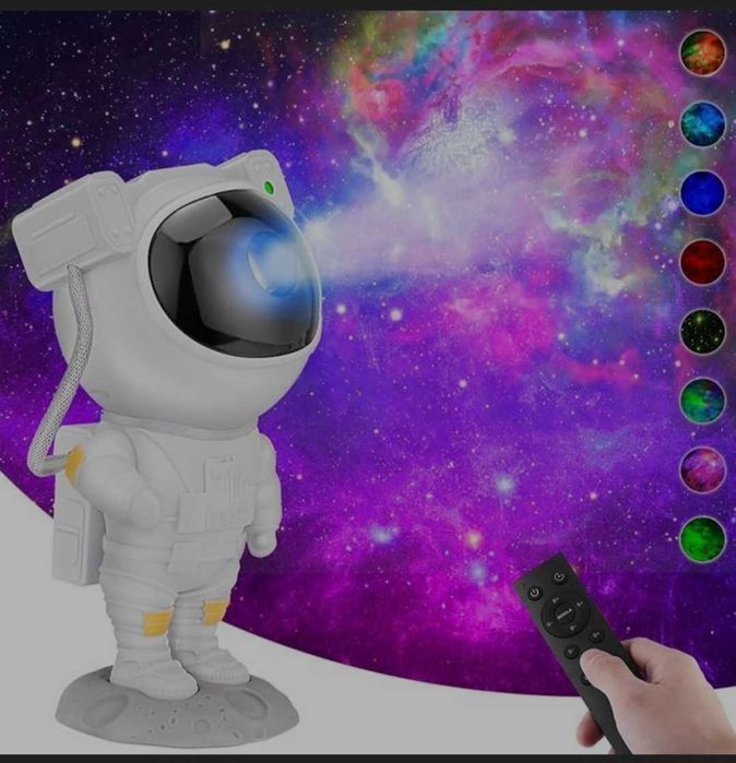 Projektor Gwiazd rzutnik laser i Mglawica Astronauta