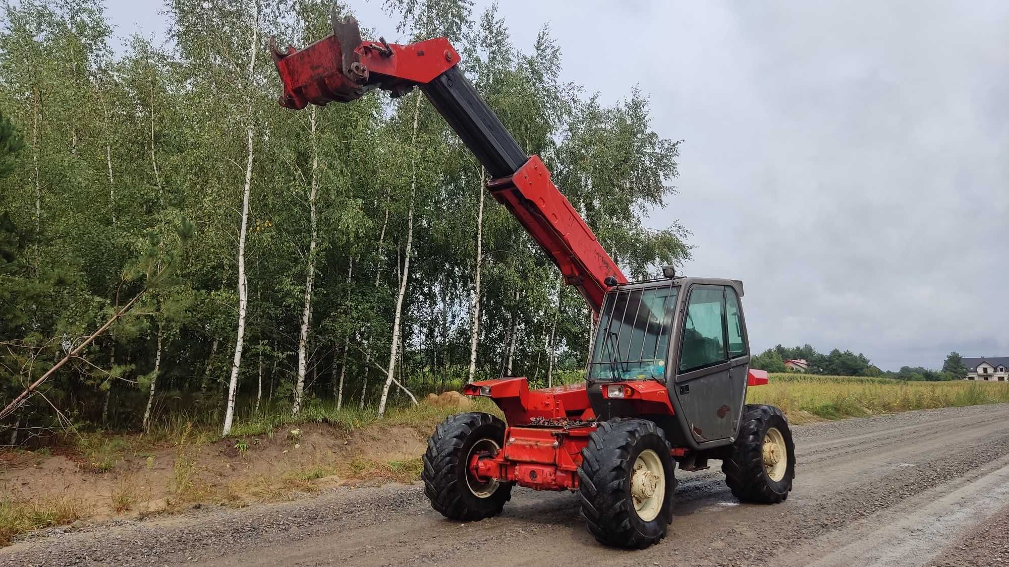 ładowarka teleskopowa manitou 728 najlepsza seria mechaniczna 7m