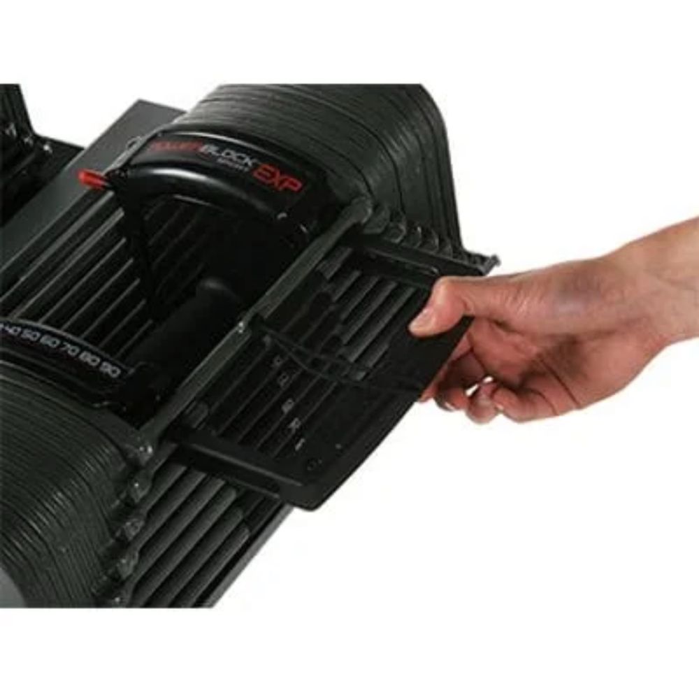 Hantle i Sztanga Regulowane / PowerBlock SportEXP 3 / 2x 1-41kg i Gryf