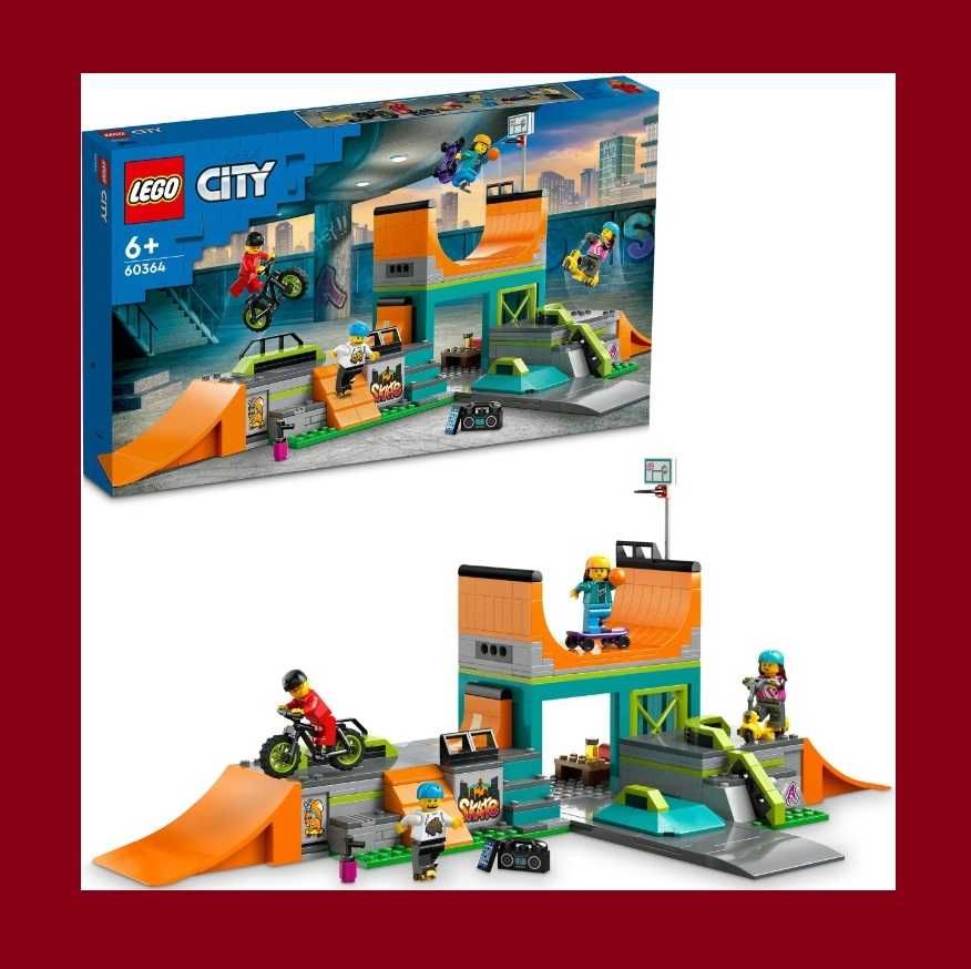 LEGO City 60364 Uliczny Skatepark