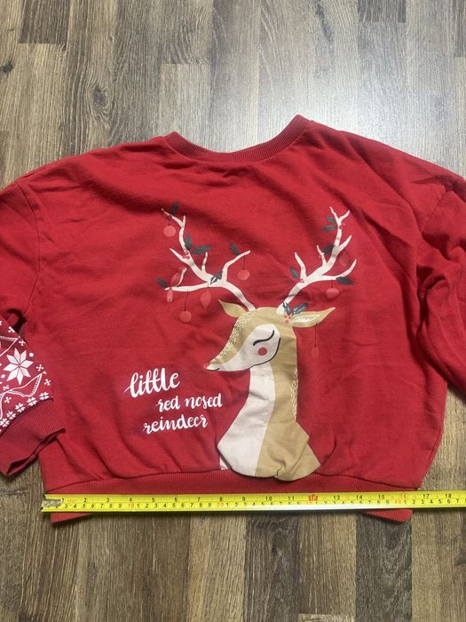 Светр дитячий новорічний sinsay 146