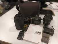Kit Fotográfico: Nikon D90 + 2 Lentes e acessorios