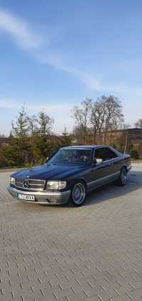 Mercedes W126 SEC 5.6  webasto, hak, lorinser