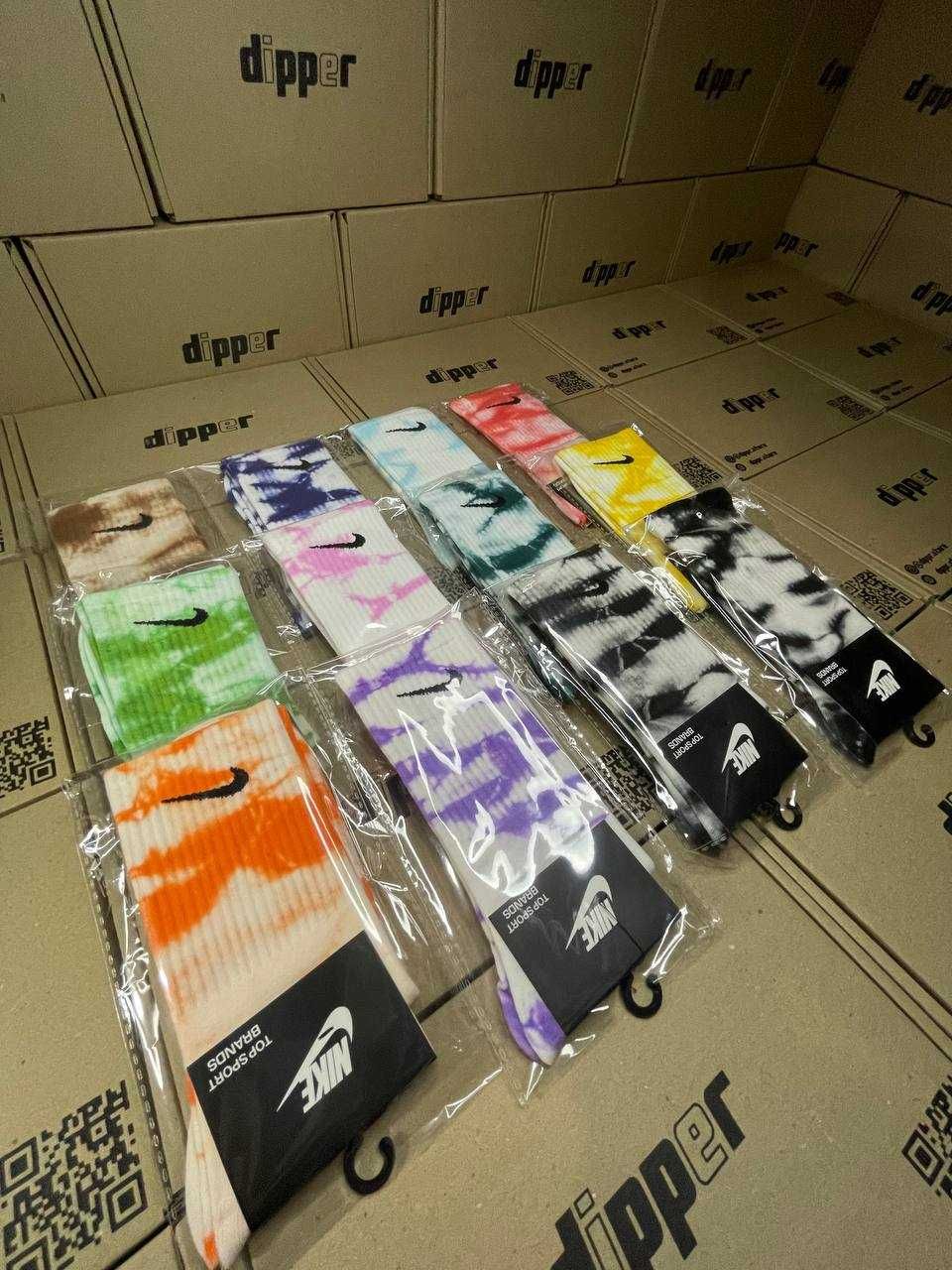 Носки Nike Tie-Dye шкарпетки Тай-Дай