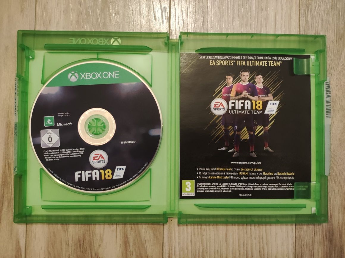 Gra Fifa18 Xbox One