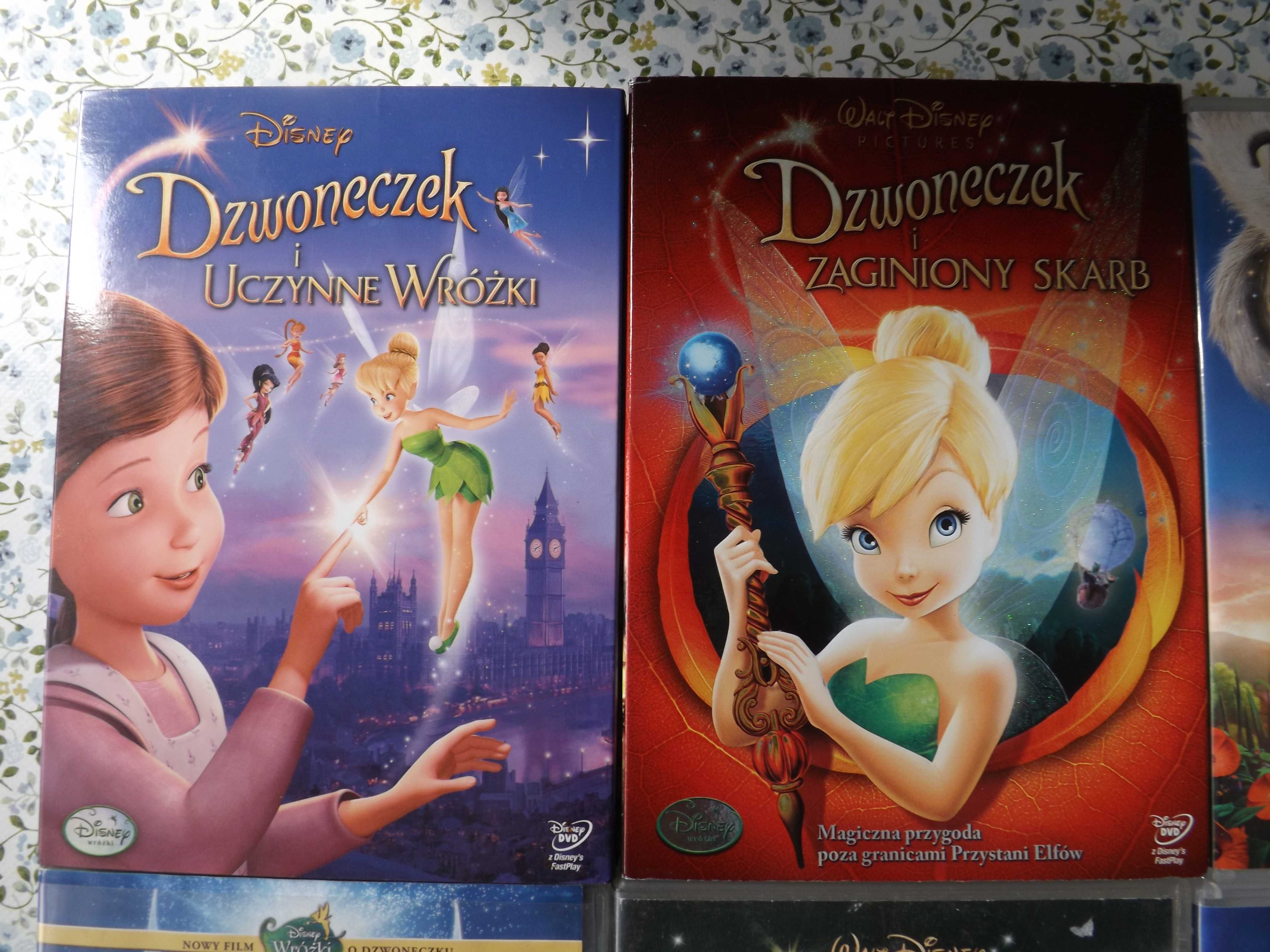Dzwoneczek bajki disney film dvd