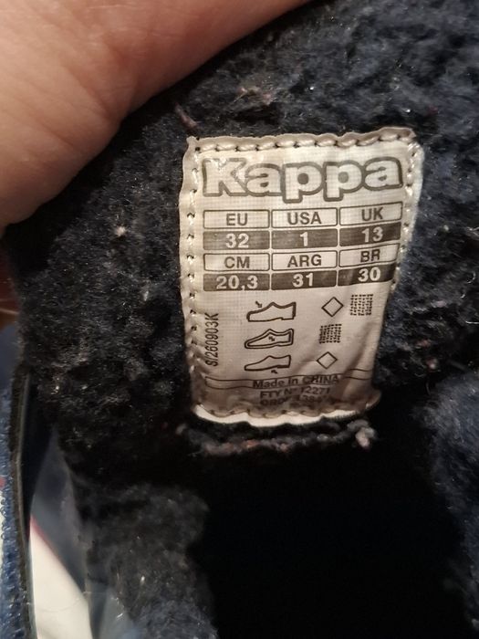 Buty zimowe, Śniegowce, Kappa r.32