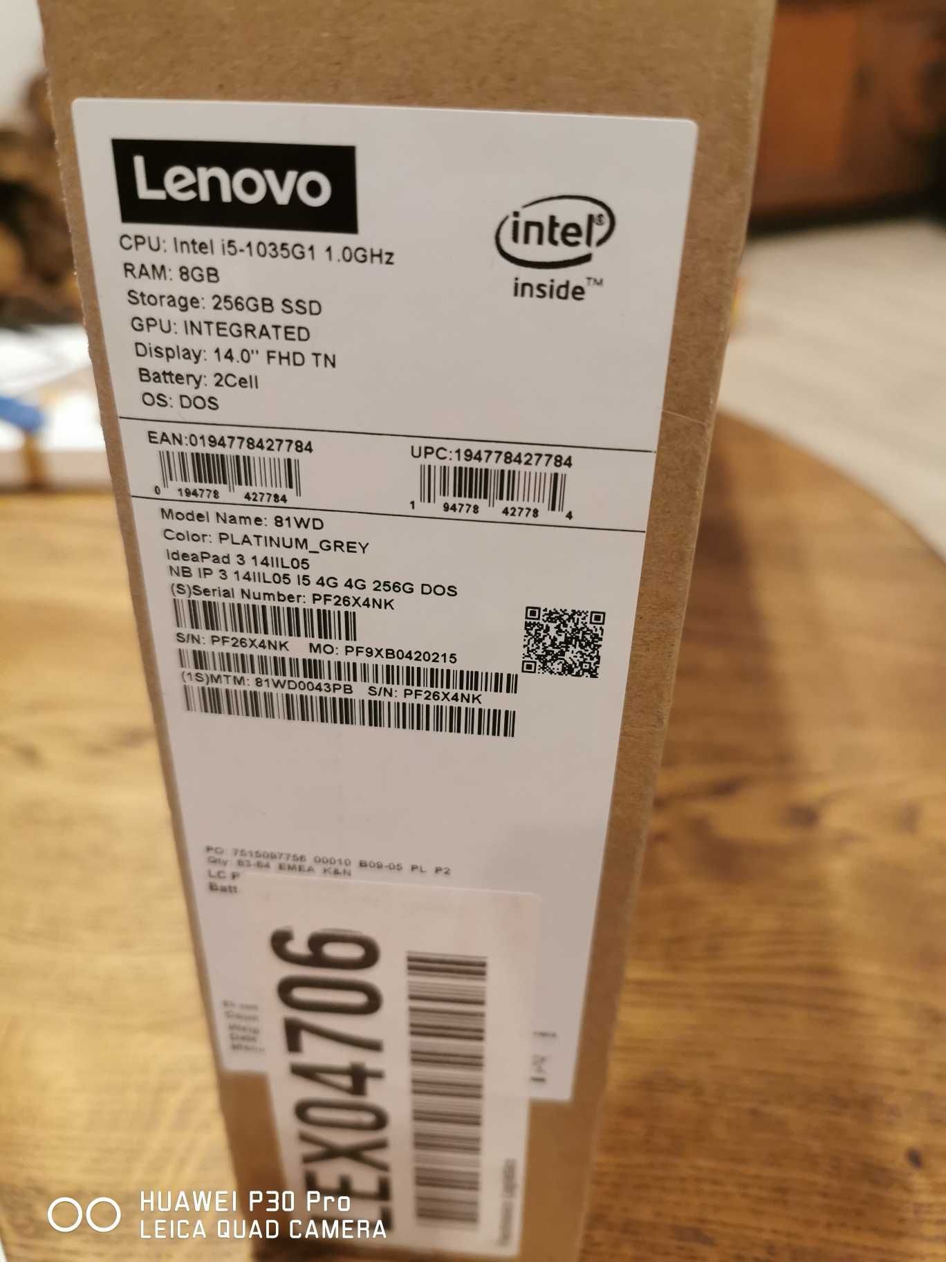 Laptop Lenovo IdeaPad 14 cali