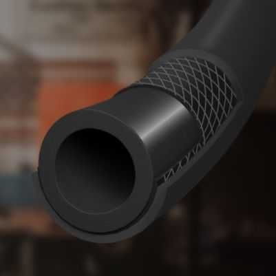 Шланг пневматичний армований 20 атм 10*17 мм 10 м INTERTOOL PT-1734