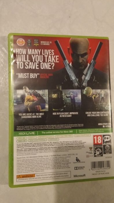 Jogo X-BOX 360 Hitman (Absolution)
