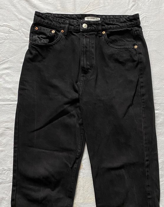 Прямі чорні джинси PULL&BEAR розмір 28