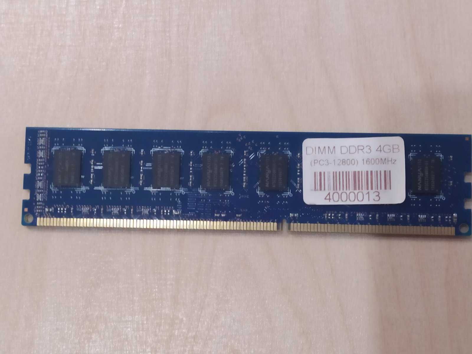 Nanya 4GB RAM (1x 4GB) DIMM  DDR3-1600MHz (PC3-12800)