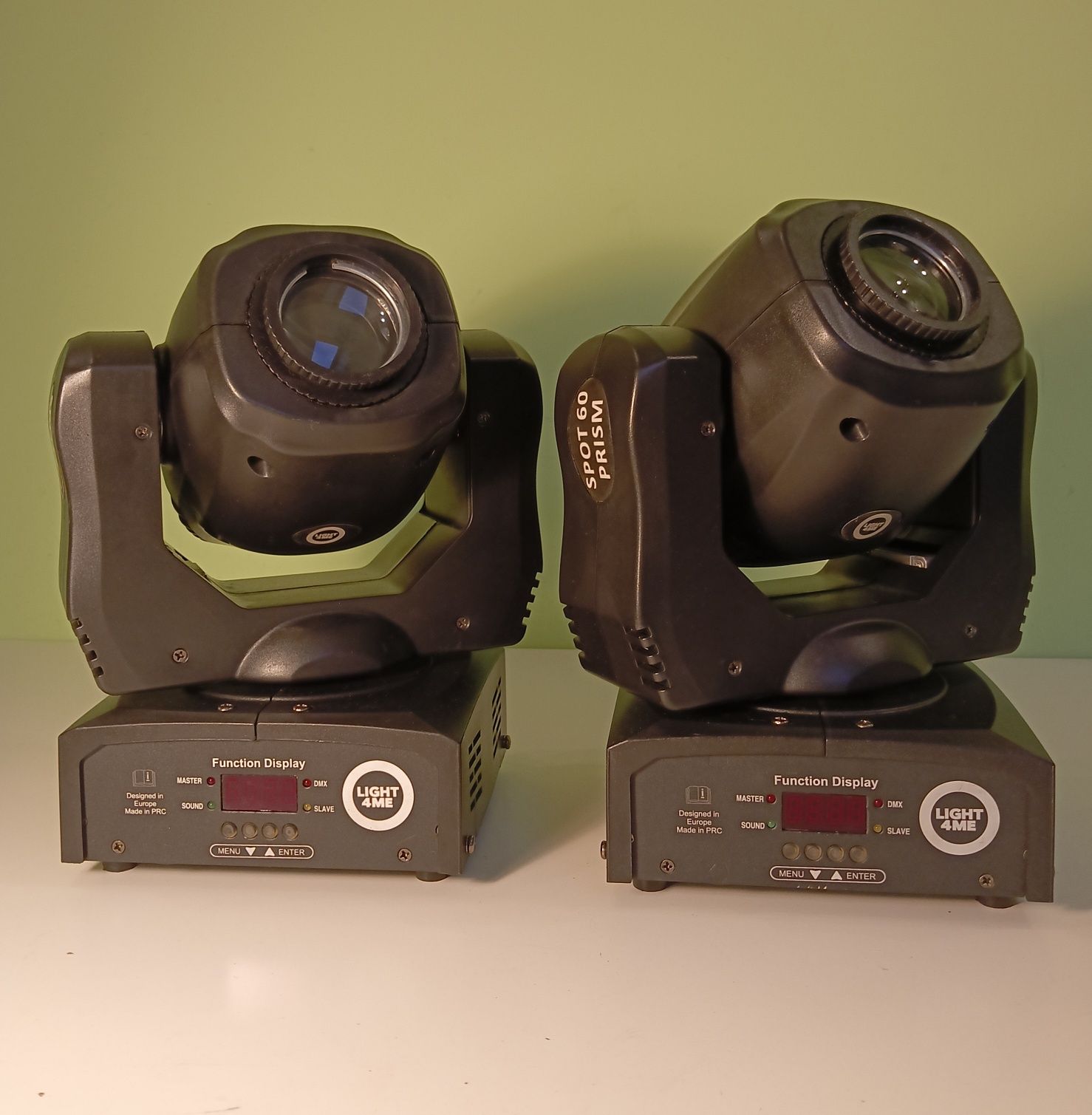6 X Głowy ruchome Light4me spot 60 prism mocne LED