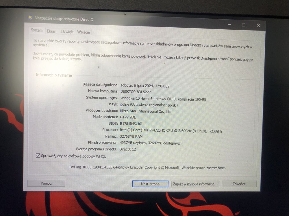 Msi gt72 2qe dominator pro