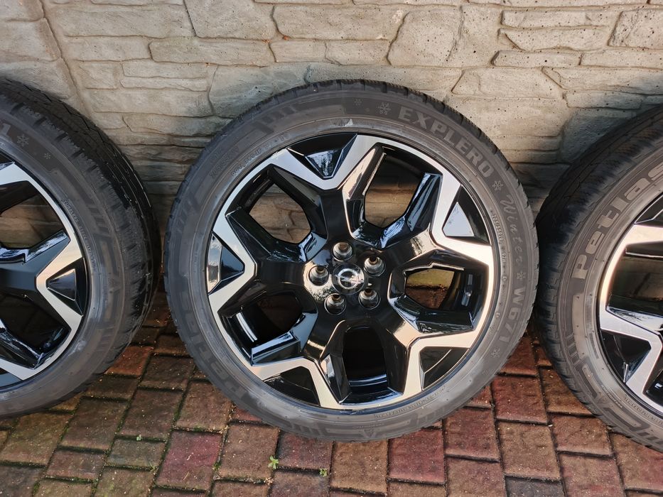 Koła felgi aluminiowe 19 5x108 z oponami zimowymi 205/55 19 Opel Peuge