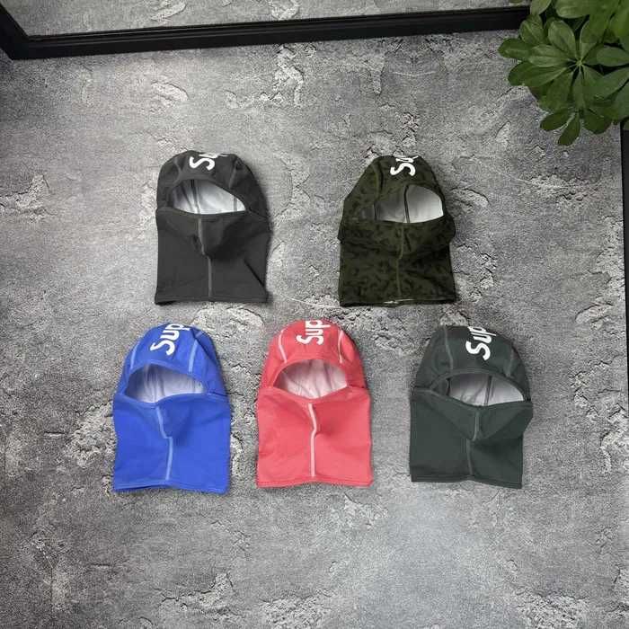 Термо-хромна балаклава Supreme шапка маска Суприм підшоломник супрім