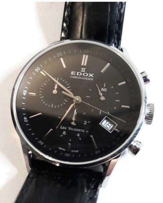 Edox zegarek męski Les Vauberts