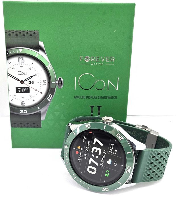 Smartwatch FOREVER ICON II zielony