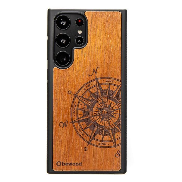 Etui Drewniane Na Samsung Galaxy S23 Ultra Bewood Traveler Merbau