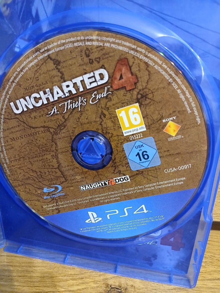 Uncharted 4 ps4 PL napisy