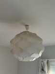 Candeeiro branco ikea