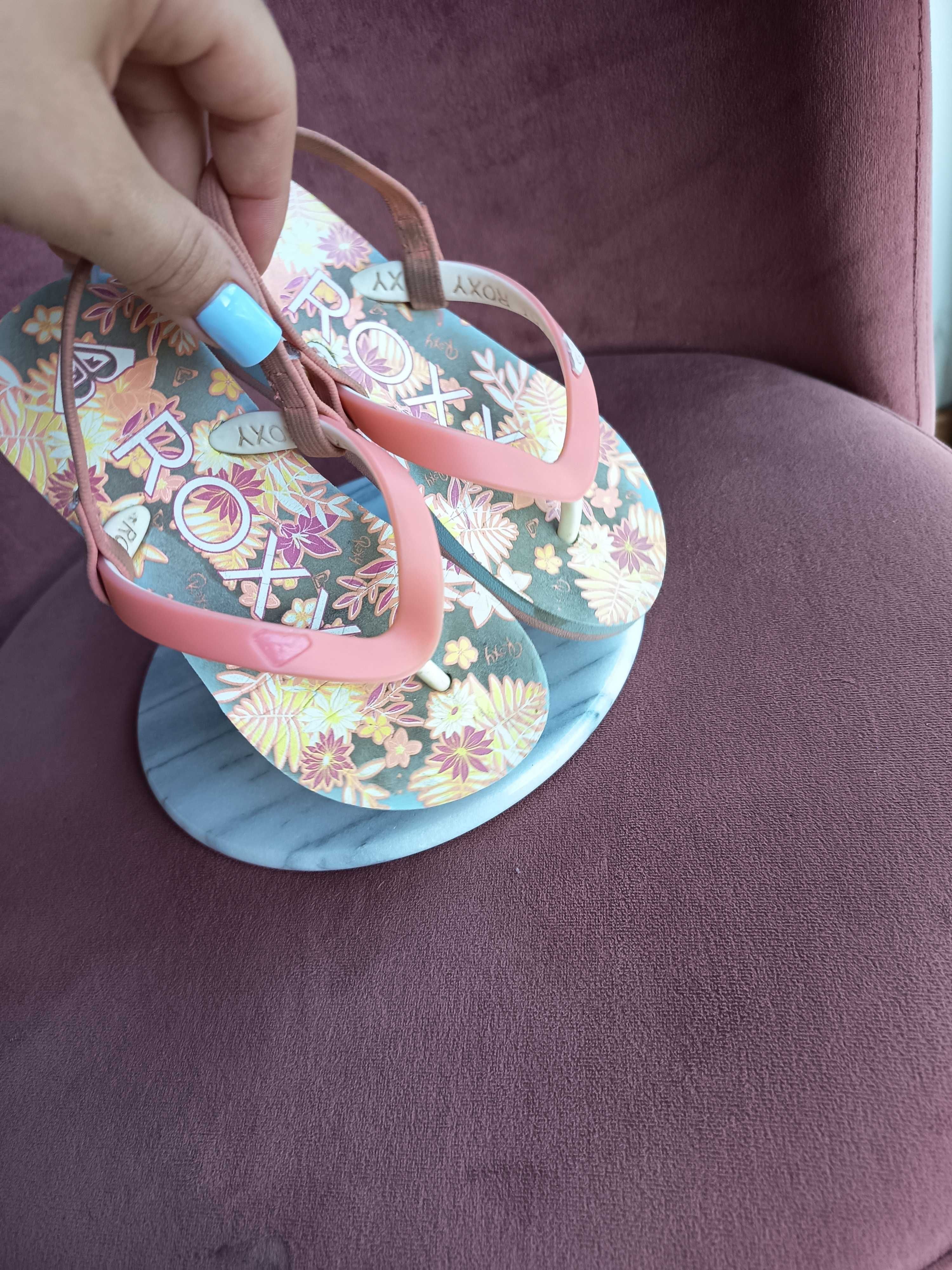 Roxy sandały japonki 9/10 UK r. 25/26