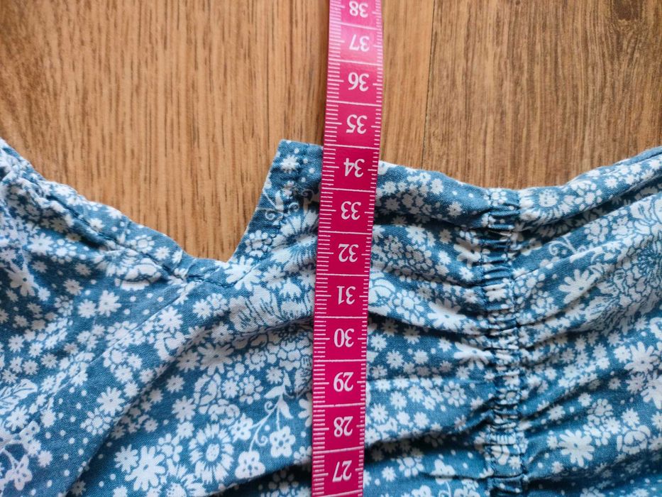 Sukienka w kwiaty Åhléns 134 cm bawełna
