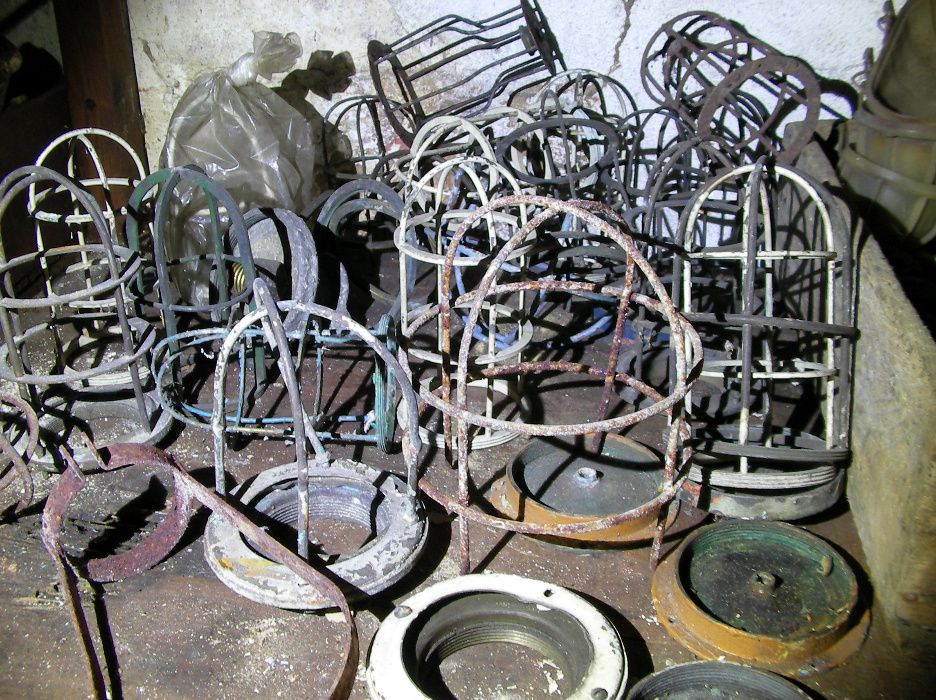 Olho de boi, candeeiro naval, Bronze. Vários p recuperar.