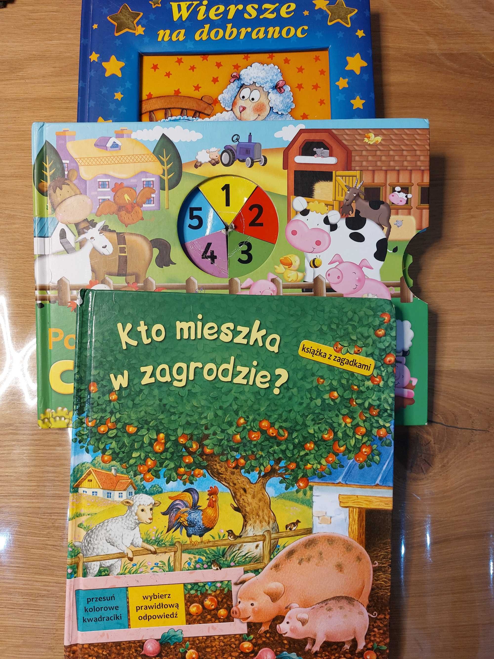 Książki, puzzle dla dzieci