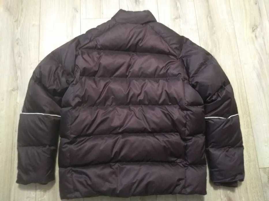 Adidas kurtka puchowa vintage puffer jacket 90s L rare stara unikat