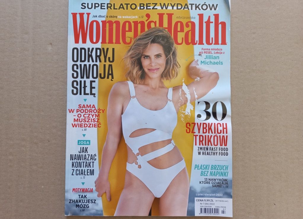 Women's Health Lipiec-Sierpień 2022 nr 7 (86) 2022