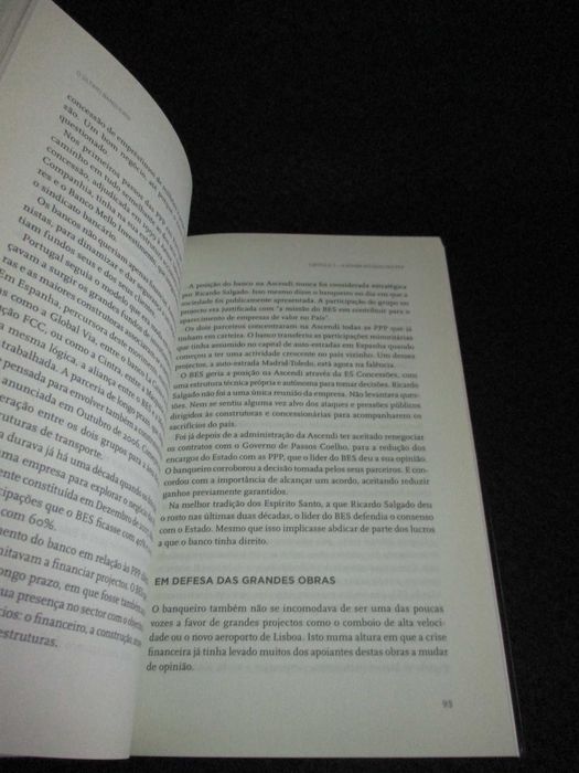 Livro O Último Banqueiro Ascensão e Queda de Ricardo Salgado